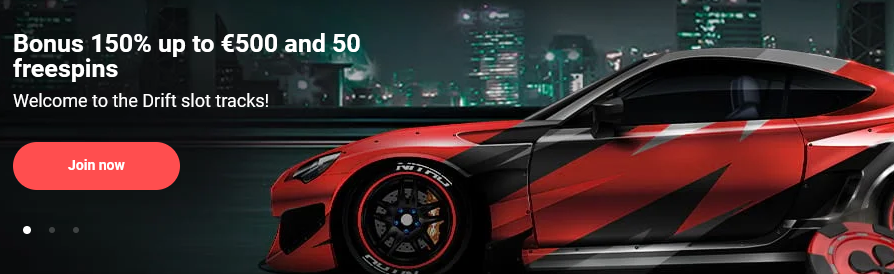 Drift Casino Bonus